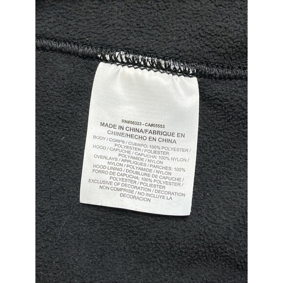 VTG Nike Blue Tag Fleece Jacket Men’s Large Black Full Zip Vintage - Picture 8 of 11